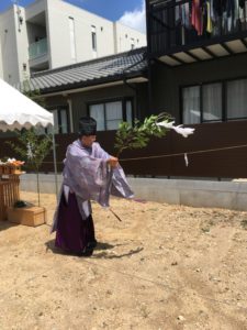 春日井市　T様邸　地鎮祭