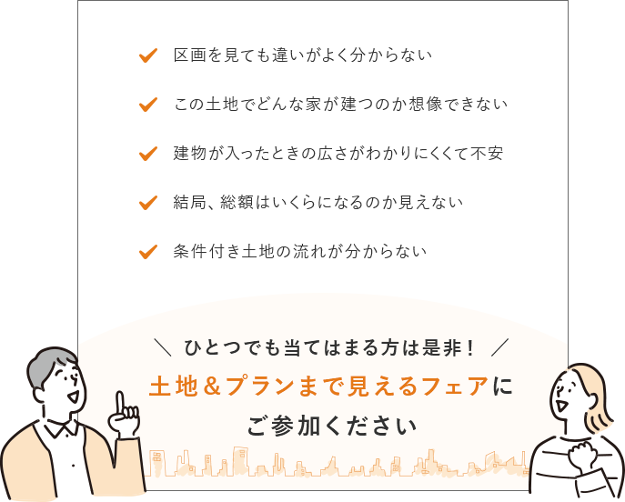 区画を見ても違いがよく分からない..等