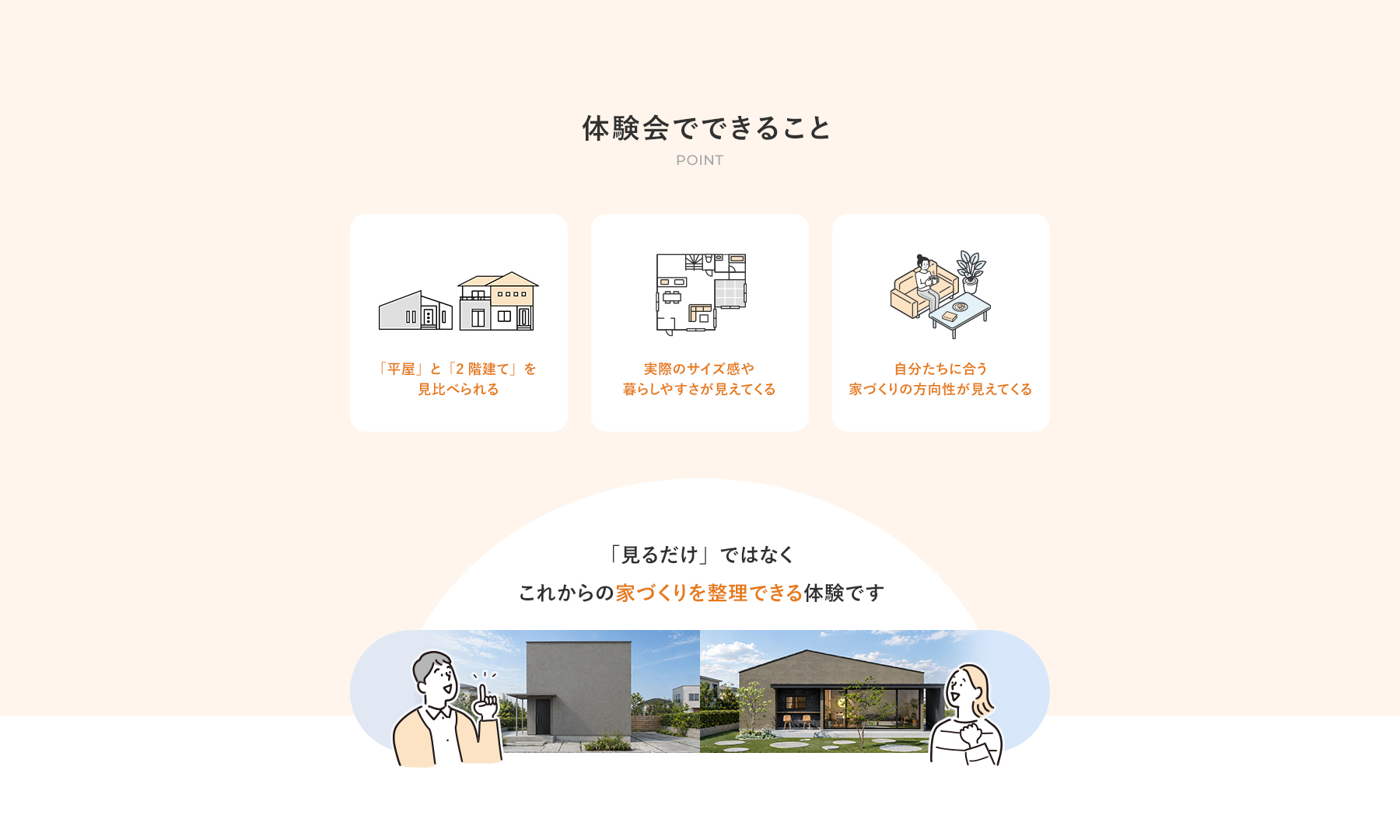 体感会でできること