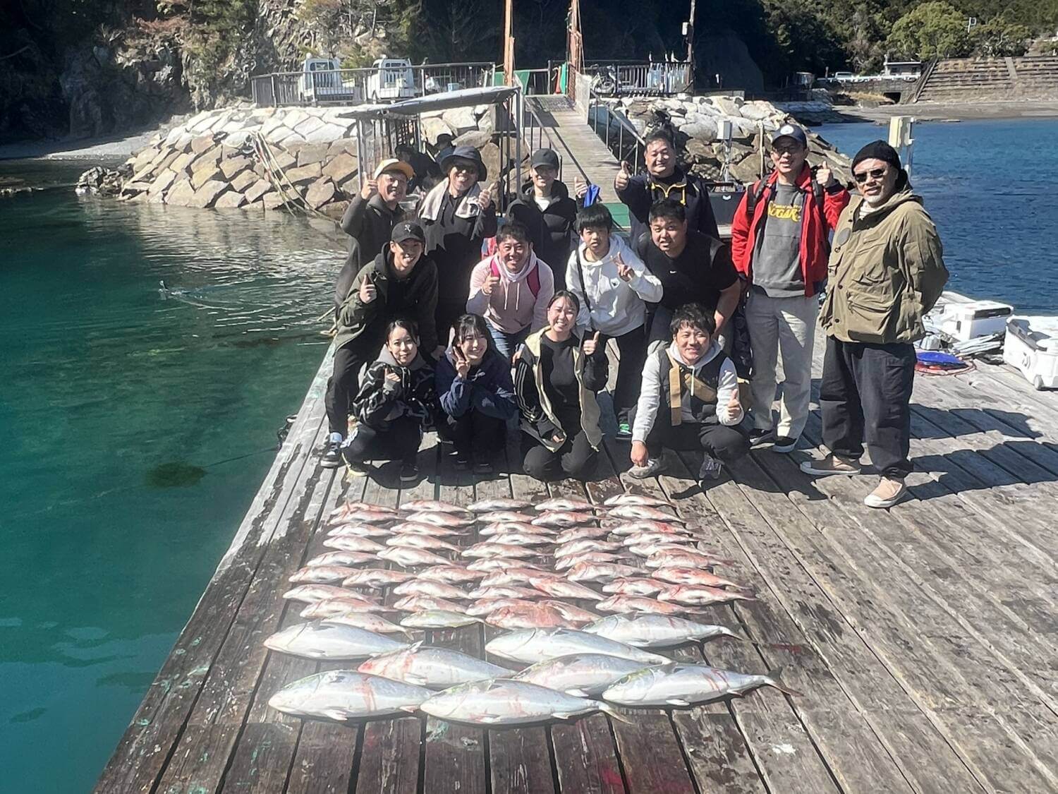 海上釣堀な休日🐟