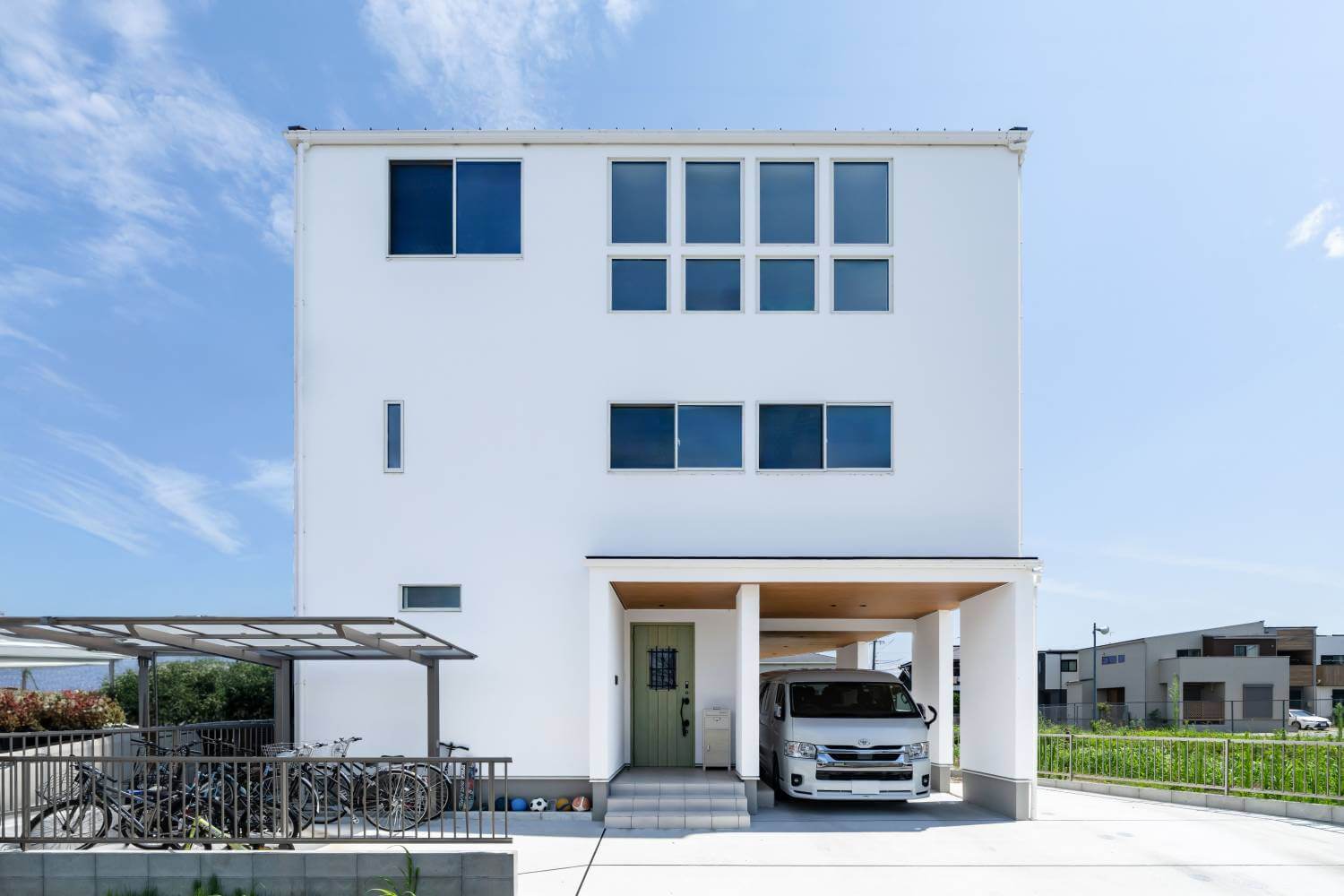 #140 家族の笑顔が弾む、アスレチックリビングの家。