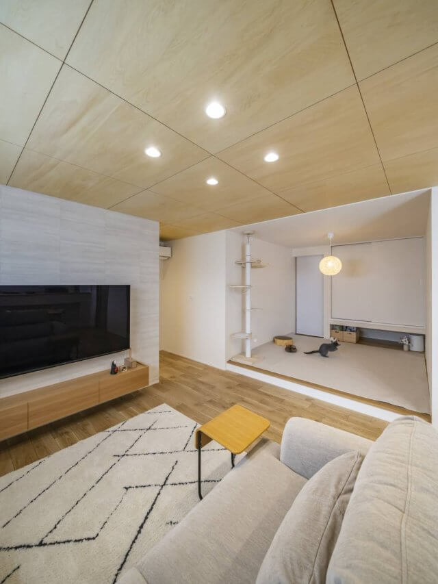 #150 木目が映える、和ナチュラルな二世帯ハウス