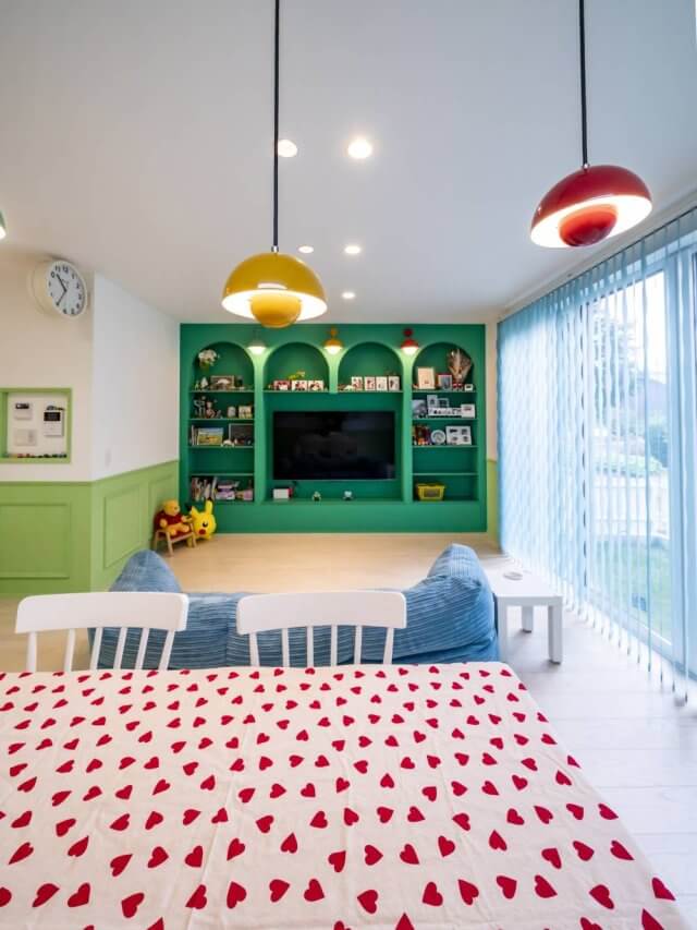 #153 遊び心と彩りが織りなす夢の住まい