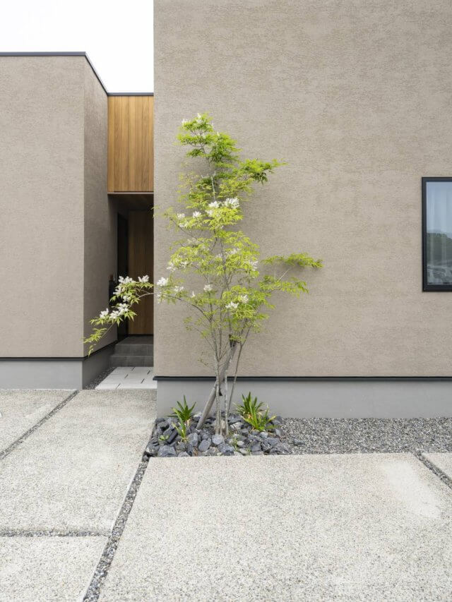 #141 愛猫と暮らす、中庭のあるコの字の平屋。