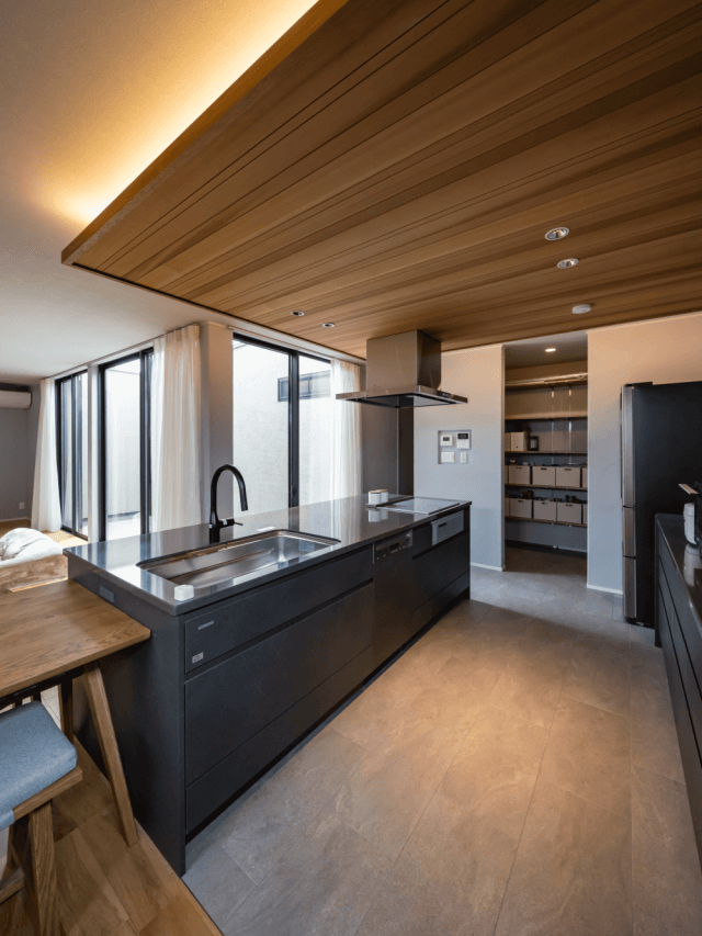 #141 愛猫と暮らす、中庭のあるコの字の平屋。