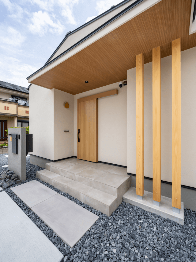#150 木目が映える、和ナチュラルな二世帯ハウス