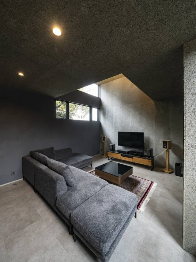 #145 光と影が描く、モノトーンモダンハウス