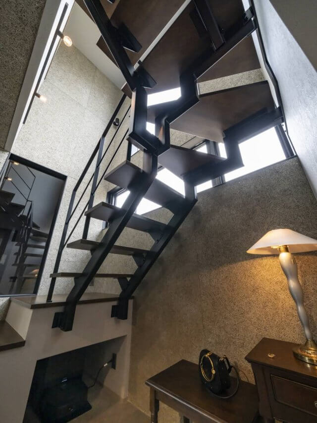 #145 光と影が描く、モノトーンモダンハウス