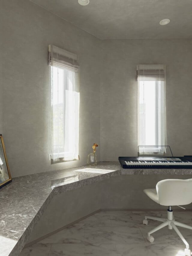 #152 非日常感をまとう、モノトーンライクの住まい。