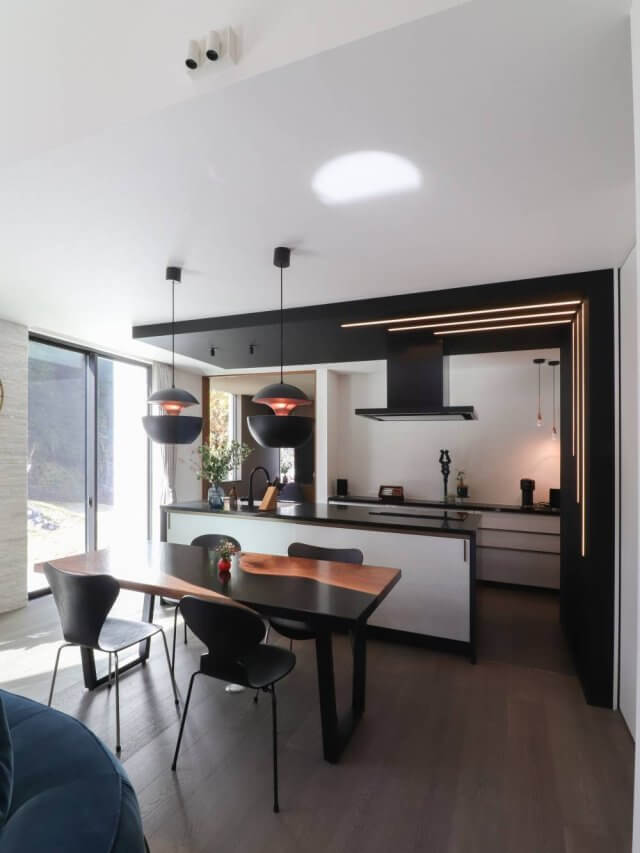 #155 ゆったりと構えた、ラグジュアリーモダンな平屋