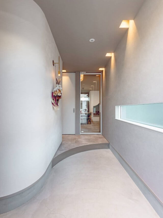 #156 ゆるやかに繋がる、漆喰×ニュアンスカラーのお家