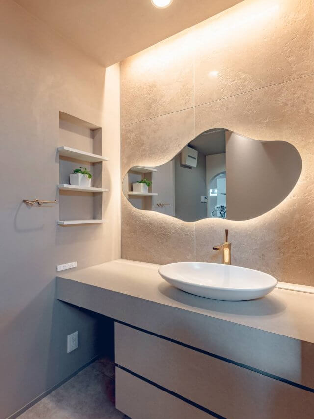 #156 ゆるやかに繋がる、漆喰×ニュアンスカラーのお家