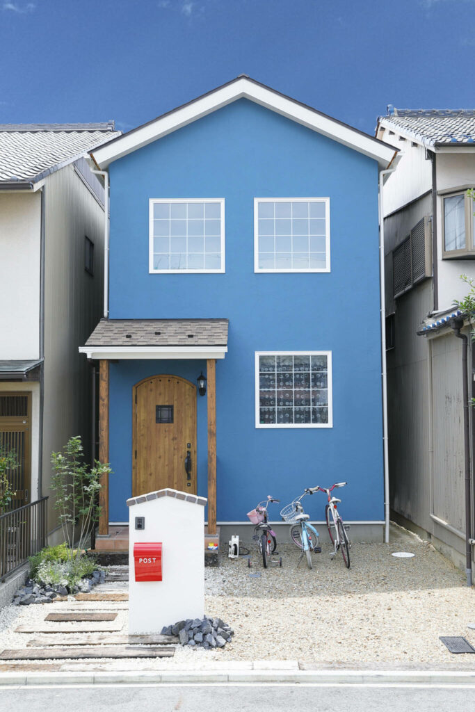 #63 Smart Blue house